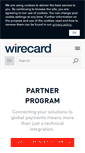 Mobile Screenshot of partner.wirecard.com