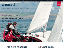 Tablet Screenshot of partner.wirecard.com